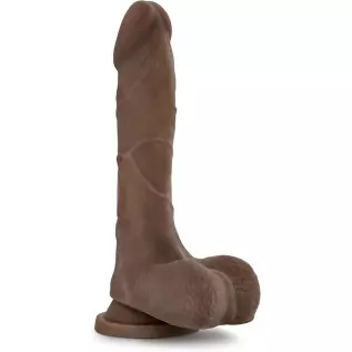 Blush Au Naturel Mister Perfect 8.5 Inch Realistic Suction Cup Dildo, Sex Toy for Women, Sex Toy for Adults, Chocolate Blush Au Naturel Mister Perfect 8.5 Inch Realistic Suction Cup Dildo, Sex Toy for Women, Sex Toy for Adults, Chocolate