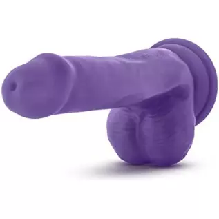 Blush Au Naturel Bold Delight 6 Inch Soft Realistic Sensa Feel Dual Density Flexishaft Dildo - Strap On Harness Compatible Sex T