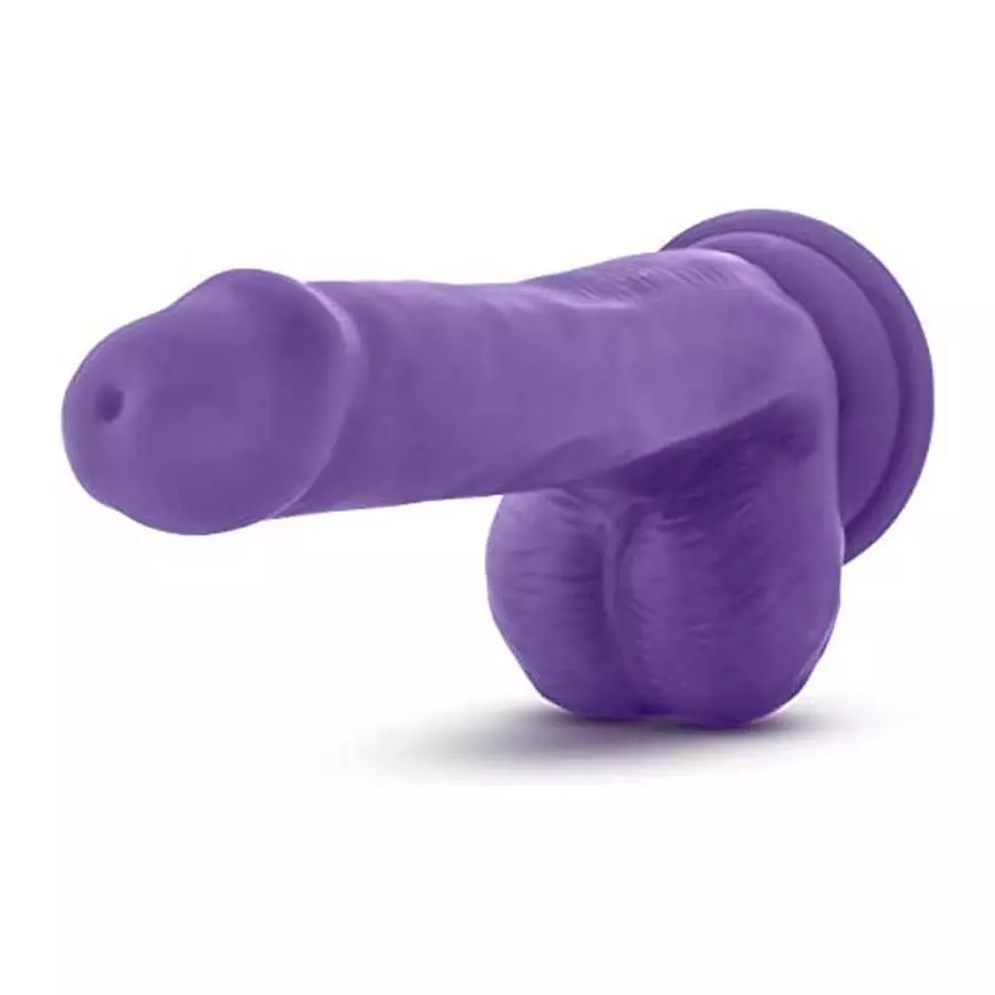 Blush Au Naturel Bold Delight 6 Inch Soft Realistic Sensa Feel Dual Density Flexishaft Dildo - Strap On Harness Compatible Sex T