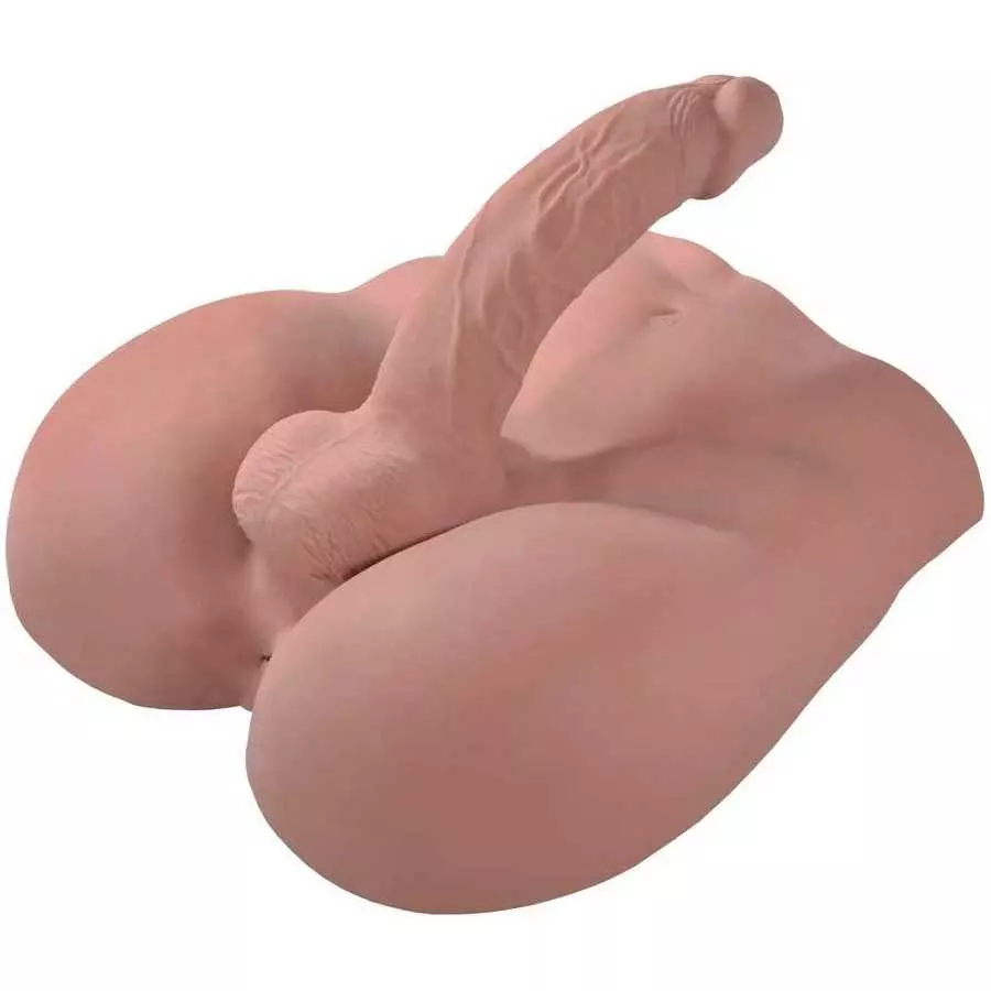 3D Realistic Sex Love Doll for Women Ass Butt Masturbator with Flexible Dildo and Tight Anal Entry Fake Penis with Ball Adult Se 3D Realistic Sex Love Doll for Women Ass Butt Masturbator with Flexible Dildo and Tight Anal Entry Fake Penis with Ball Adult Se
