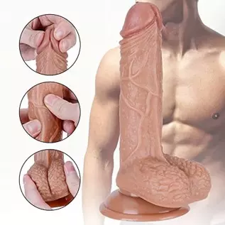 Liquid Silicone Dildo Realistic Dildo Strong Suction Cup Lifelike Huge Dong Big Size Adult Sex Toy Big Dildos Large Thick Dildos
