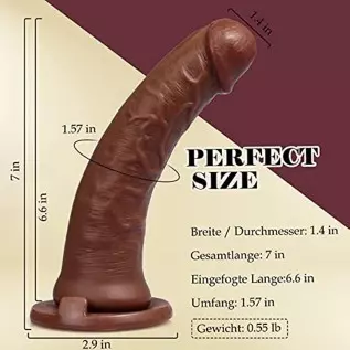 Realistic Dildos Feels Like Skin, 7 Inch Clear Dildo with Suction Cup for Hands-Free Play, Body-Safe Material and Adult Sex Toys Realistic Dildos Feels Like Skin, 7 Inch Clear Dildo with Suction Cup for Hands-Free Play, Body-Safe Material and Adult Sex Toys