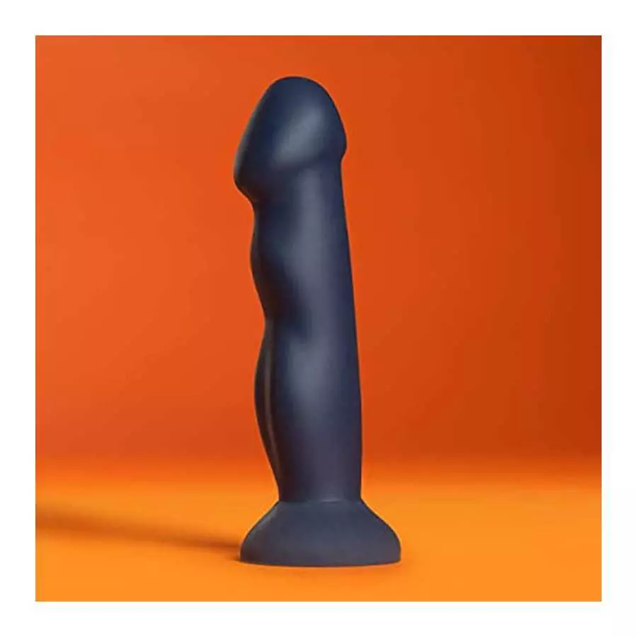 Blush Avant Suko - Sensa Feel Dual Density Platinum Cured Puria Silicone - 8 Inch Ridged Ultra Soft Dildo - Ultrasilk Smooth - S