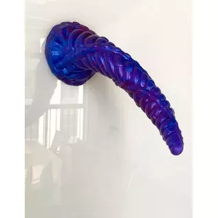 Realistic Long Dragon Dildo with Suction Cup, 11inch Thick Thrusting Silicone Unicorn Dildo Anal Beads Plug for Beginners Women