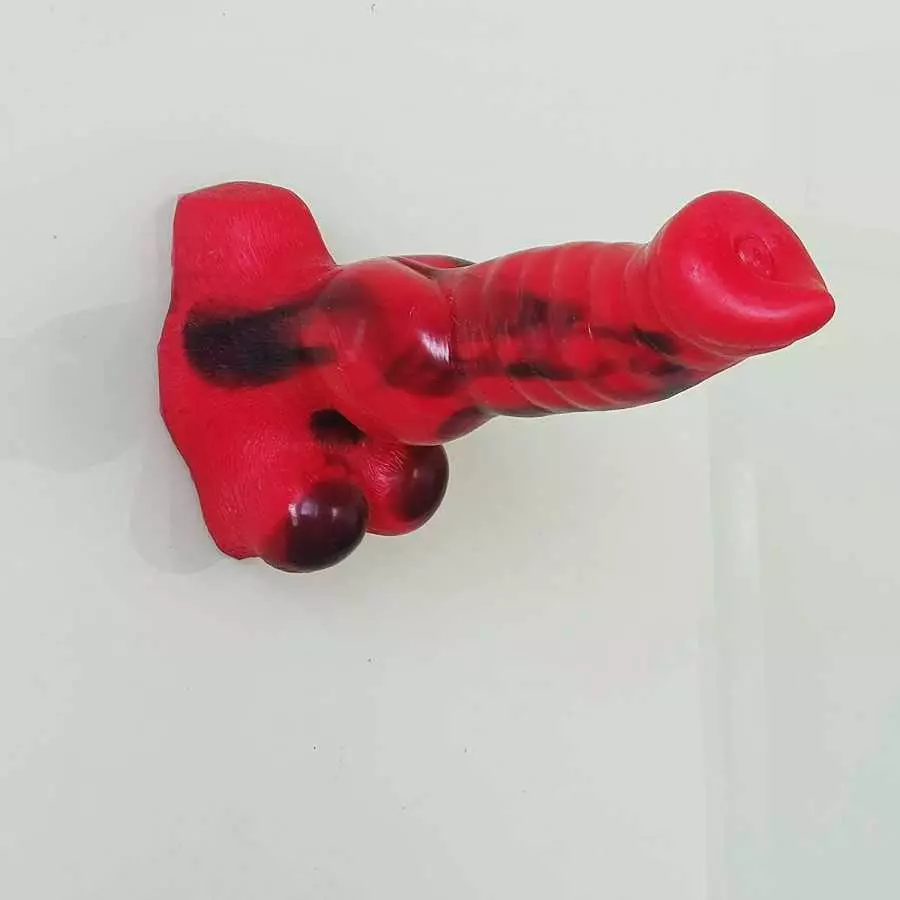 Thick Realistic Wolf Dildo 10inch Silicone Pink Dildo with Suction Cup Dildo Emulational Anal Adult Toy for Women Hands-Free Dil