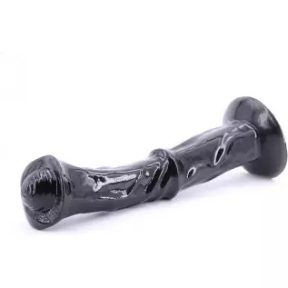 Huge Super Long Horse Cock Type Anal Dildo 13.8"x3.35"x5.12" Big Plug Ribbed Body Strong Suction Cup (Black) Huge Super Long Horse Cock Type Anal Dildo 13.8"x3.35"x5.12" Big Plug Ribbed Body Strong Suction Cup (Black)