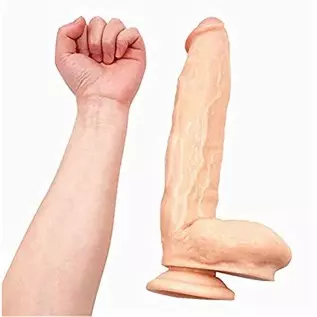 12 inch Female Massage Dildo with Suction Cup for Beginners Anal Play Lifelike Huge Penis Realistic Silicone Dong Sex Toys