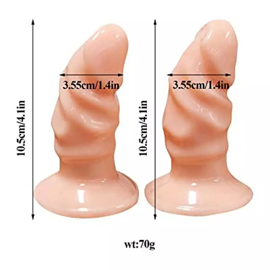 Hliang Harness Strap-On Dildos,Multiple penetrations Three Dildo Dong Wearable Pegging Toys,Adjustable Strap on Penis Anal Plug