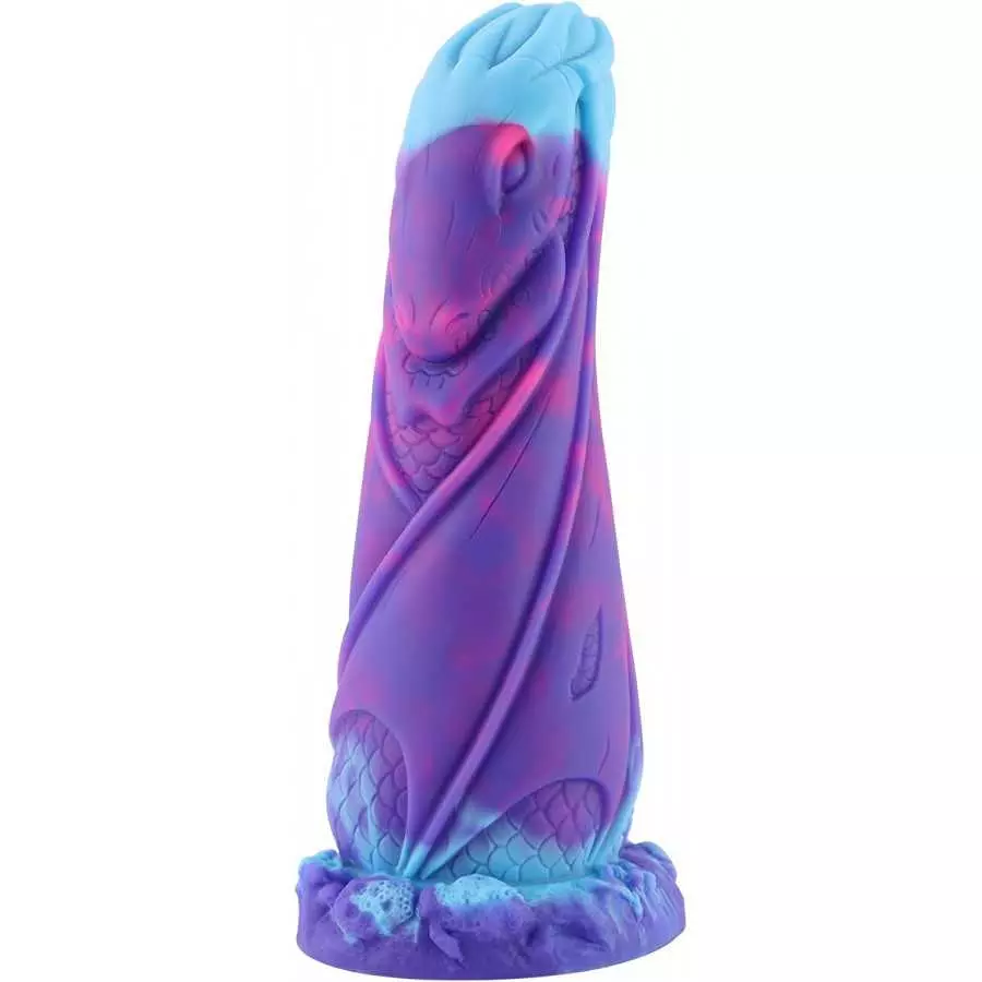 Octopus Dildo Dog Dildo, Silicone Fat Dual Density Dildo for Male