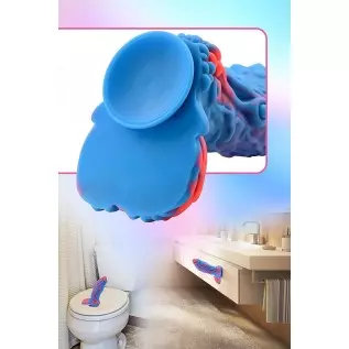 Animal Penis 7.2" Realistic Rooster Dildo Big Size Cock Anal Plugs Artificial Sex Toys with Anal Suction Cup Dildo,Ultra-Soft Su