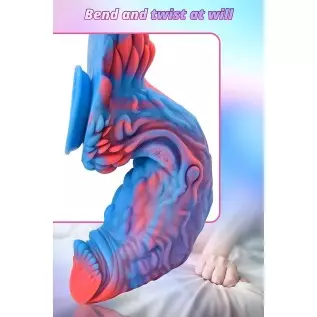 Animal Penis 7.2" Realistic Rooster Dildo Big Size Cock Anal Plugs Artificial Sex Toys with Anal Suction Cup Dildo,Ultra-Soft Su