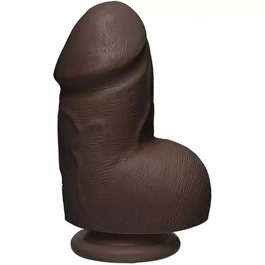 Doc Johnson The D - Fat D - 8 Inch with Balls - ULTRASKYN - 8" Long and 2.75" Wide - Strong Suction Cup Base - O-Ring Harness Co Doc Johnson The D - Fat D - 8 Inch with Balls - ULTRASKYN - 8" Long and 2.75" Wide - Strong Suction Cup Base - O-Ring Harness Co
