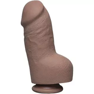 Doc Johnson The D - Fat D - 8 Inch with Balls - ULTRASKYN - 8" Long and 2.75" Wide - Strong Suction Cup Base - O-Ring Harness Co Doc Johnson The D - Fat D - 8 Inch with Balls - ULTRASKYN - 8" Long and 2.75" Wide - Strong Suction Cup Base - O-Ring Harness Co