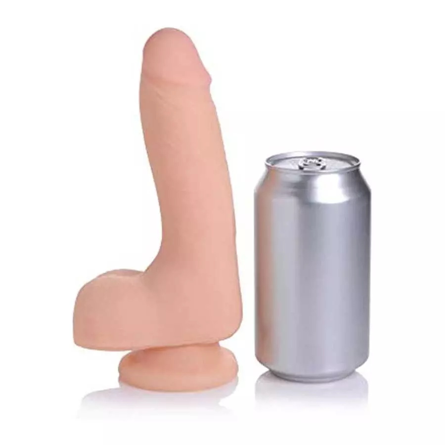 Lynx 7 Inch Dual Density Realistic Dildo - Light Lynx 7 Inch Dual Density Realistic Dildo - Light