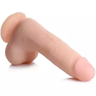 Lynx 7 Inch Dual Density Realistic Dildo - Light Lynx 7 Inch Dual Density Realistic Dildo - Light