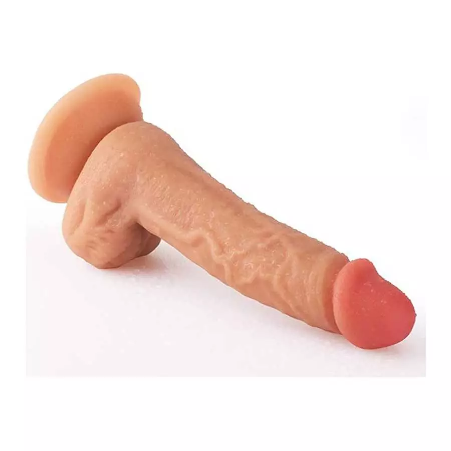 Amazing and Fun 7.8 inches Size can be Used for Beginners Game Bathroom Silicone Suction Cup Realistic Classic Dick Wand