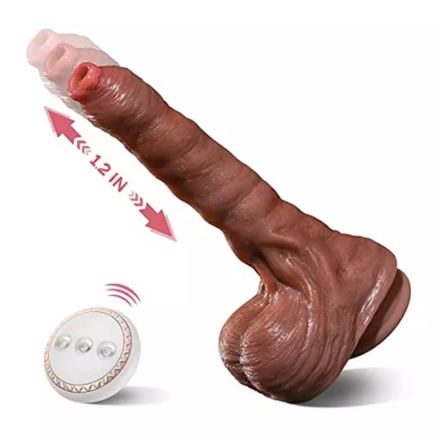 Thrusting Dildo Vibrator with 5 Thrusting Modes 9 inch Dildos for Women Realistic Vibrating Dildo G Spot Vibrator Sex Toys with Thrusting Dildo Vibrator with 5 Thrusting Modes 9 inch Dildos for Women Realistic Vibrating Dildo G Spot Vibrator Sex Toys with