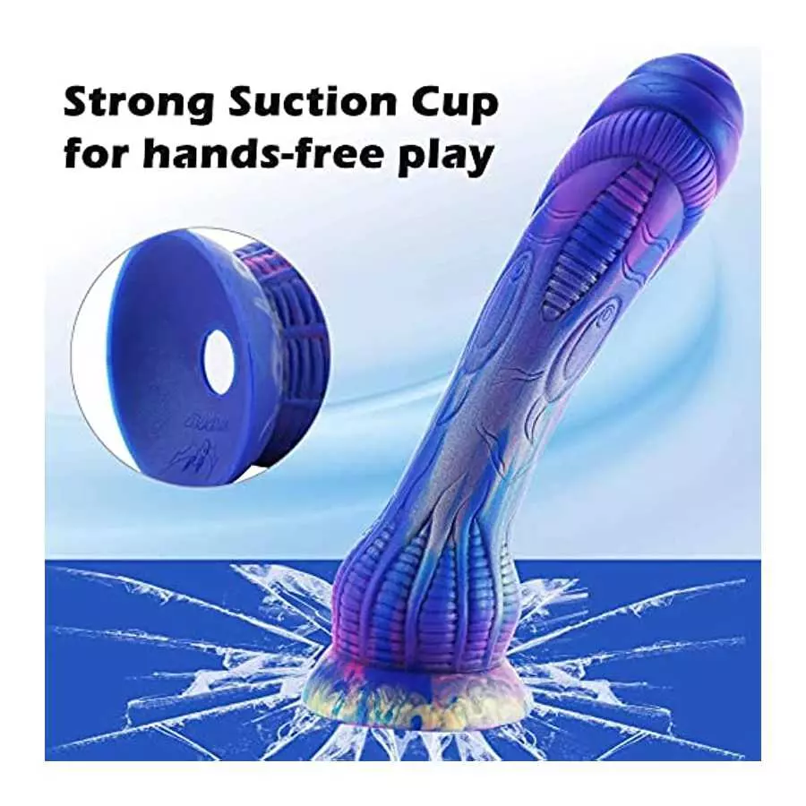 Monster Dildos, Huge Alien Octopus Dildo, Long Distance Sex Toys, Fantasy Silicone Bluetooth Dildo with Suction, Lifelike Giant