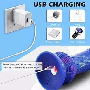 Monster Dildos, Huge Alien Octopus Dildo, Long Distance Sex Toys, Fantasy Silicone Bluetooth Dildo with Suction, Lifelike Giant