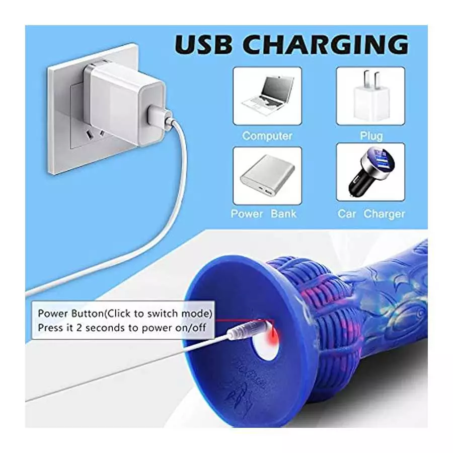 Monster Dildos, Huge Alien Octopus Dildo, Long Distance Sex Toys, Fantasy Silicone Bluetooth Dildo with Suction, Lifelike Giant