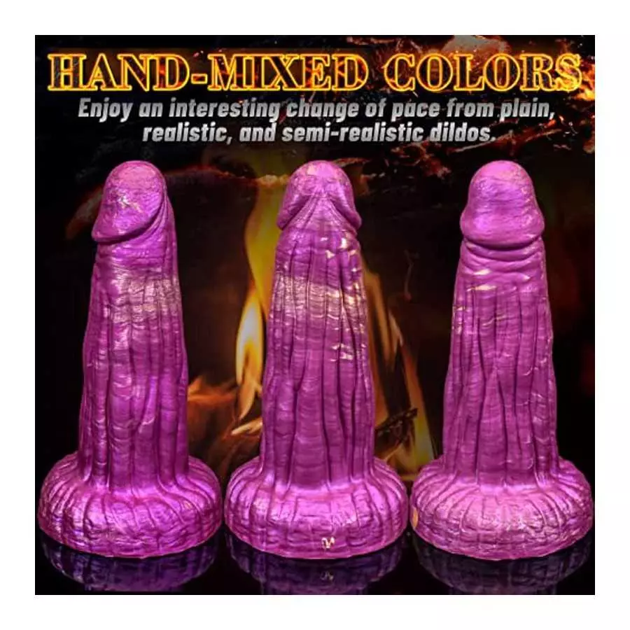 Realistic Thick Dildo Dragon Silicone Dildo with Large Suction Cup for Hands-Free Play, Lifelike Huge Penis Monster Anal Plug Fa