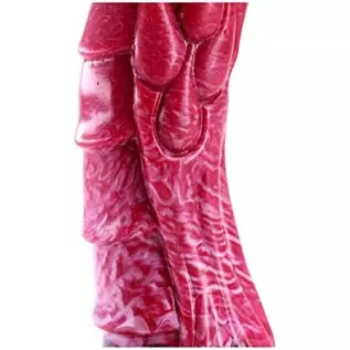 9 inch Realistic Dragon Dildo with Suction Cup for Hands-Free Play, Ultra-Soft Colorful Silicone Butt Plug Curved Anal Plug Adul