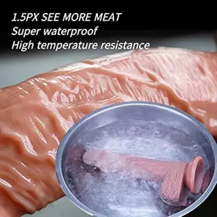 Realistic Dildos for Women, 8.5Inch Dildo with Suction Cup, Big Cock Vaginal G-spot and Anal Play,Body-Safe Material and Adult S