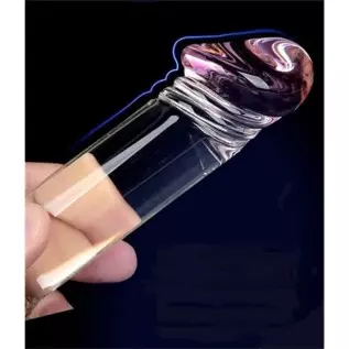 Realistic Glass Dildo, Crystal Transparent Dildo, Glass Dildo Body Safety Material Adult Sex Toy