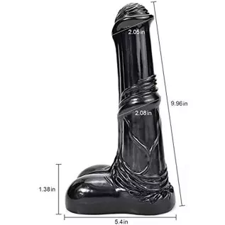 Romi Big Animal Dildo 9.96" Horse Penis Realistic Cock Anal Plugs Artificial Adult Sex Toys ( Black ) Romi Big Animal Dildo 9.96" Horse Penis Realistic Cock Anal Plugs Artificial Adult Sex Toys ( Black )