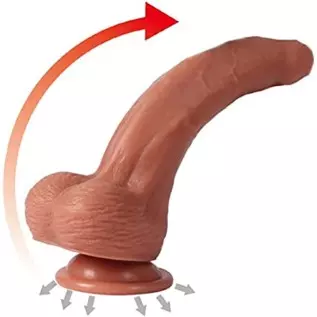 Realistic Dildo with Powerful Suction Cups Flexible Thick Dildo Silicone Butt Plug Lifelike G Spot Dildos 7.87Inch Sex Toys