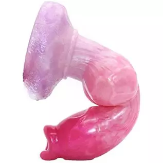 Silicone Wolf Dildo with Knot Thick Anal Dildo Strong Suction Cup Dildo Anal Toy Anal Plug Fantasy G Spot Dragon Dildo Adult Sex