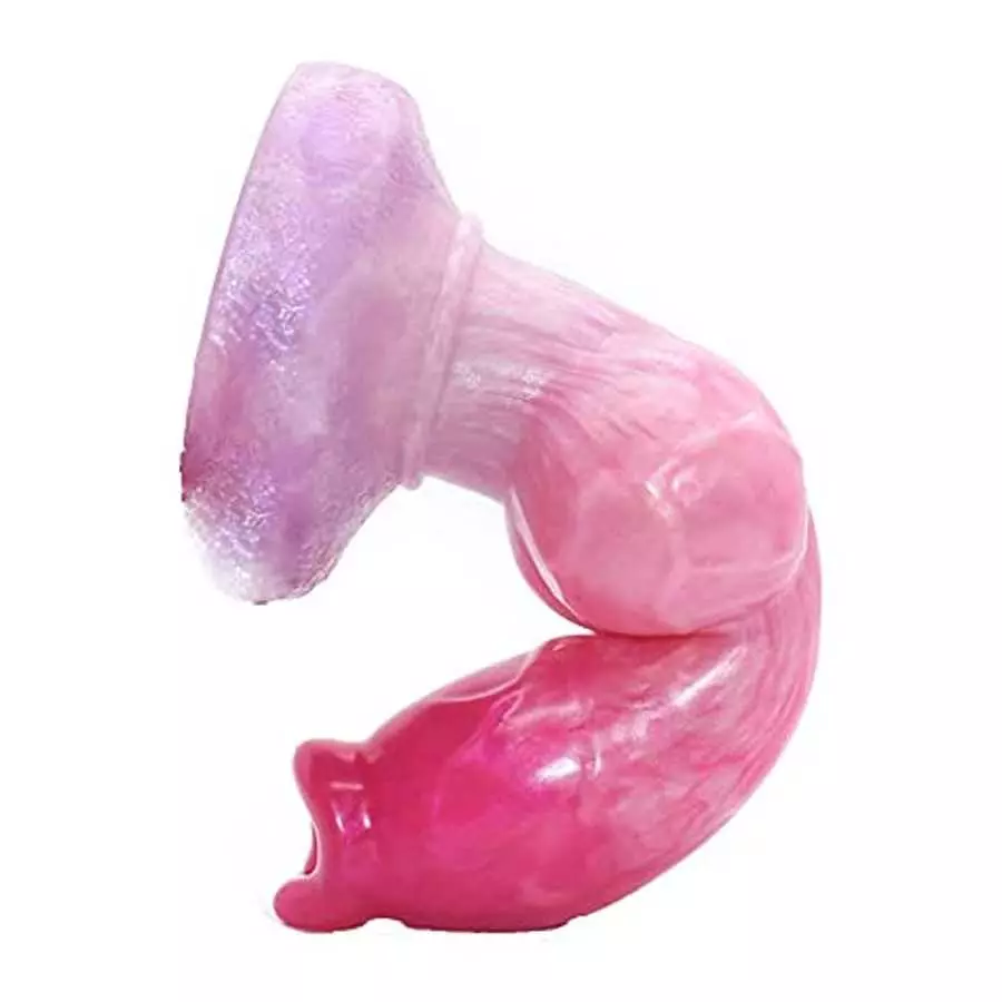 Silicone Wolf Dildo with Knot Thick Anal Dildo Strong Suction Cup Dildo Anal Toy Anal Plug Fantasy G Spot Dragon Dildo Adult Sex