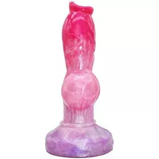 Silicone Wolf Dildo with Knot Thick Anal Dildo Strong Suction Cup Dildo Anal Toy Anal Plug Fantasy G Spot Dragon Dildo Adult Sex