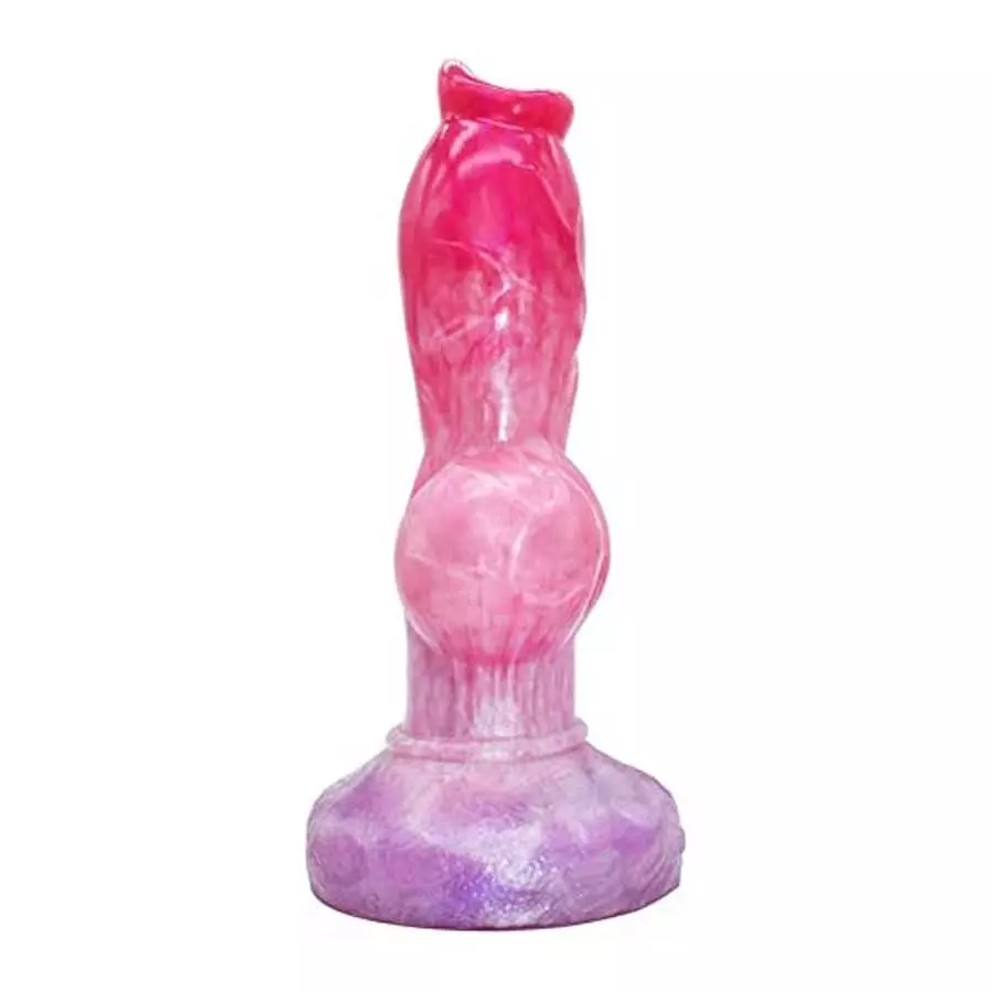 Silicone Wolf Dildo with Knot Thick Anal Dildo Strong Suction Cup Dildo Anal Toy Anal Plug Fantasy G Spot Dragon Dildo Adult Sex