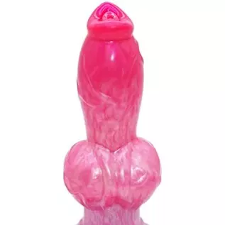 Silicone Wolf Dildo with Knot Thick Anal Dildo Strong Suction Cup Dildo Anal Toy Anal Plug Fantasy G Spot Dragon Dildo Adult Sex
