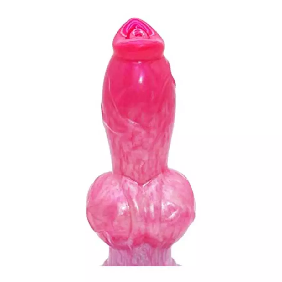 Silicone Wolf Dildo with Knot Thick Anal Dildo Strong Suction Cup Dildo Anal Toy Anal Plug Fantasy G Spot Dragon Dildo Adult Sex