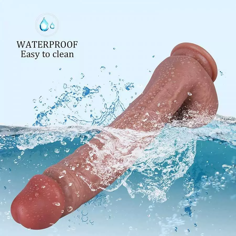 Realistic Dildo for Experienced User Lifelike Huge Silicone G-Spot Stimulation Anal Sex Toy, Soft Large Dildos for Women with St