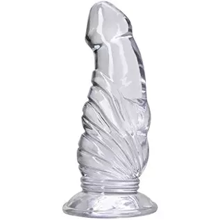 Realistic Silicone Dildo with Powerful Suction Cups, 7.6 Inch Big Penis Dildo Anal Toys for Women Men Butt Plug Masturbator Anal