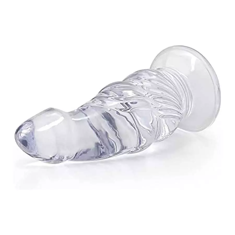 Realistic Silicone Dildo with Powerful Suction Cups, 7.6 Inch Big Penis Dildo Anal Toys for Women Men Butt Plug Masturbator Anal