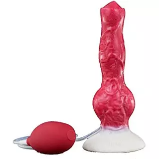 Soft Suction Multi Color Artificial Wolf Dildo Squirting Dildo Canine with Syringe Bulb for Beginner Soft Suction Multi Color Artificial Wolf Dildo Squirting Dildo Canine with Syringe Bulb for Beginner