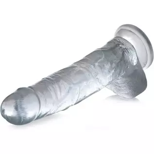 Jock C-Thru Dildo - 10.5 Inch Jock C-Thru Dildo - 10.5 Inch