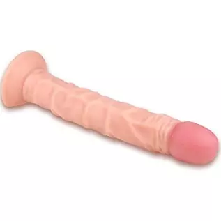 Realistic Suction Cup Dildo - Hands-Free or Strap On Compatible - Lifelike Veins and Tip for Vaginal Penetration Realistic Suction Cup Dildo - Hands-Free or Strap On Compatible - Lifelike Veins and Tip for Vaginal Penetration