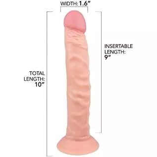 Realistic Suction Cup Dildo - Hands-Free or Strap On Compatible - Lifelike Veins and Tip for Vaginal Penetration Realistic Suction Cup Dildo - Hands-Free or Strap On Compatible - Lifelike Veins and Tip for Vaginal Penetration