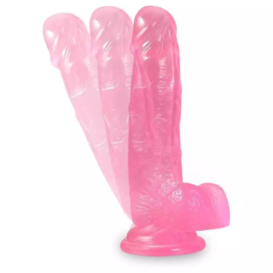 Realistic Dildo with Strong Suction Cup 7.08 inch Lifelike Penis for Hands-Free Play Vaginal G-spot and Anal Play for Men and Wo