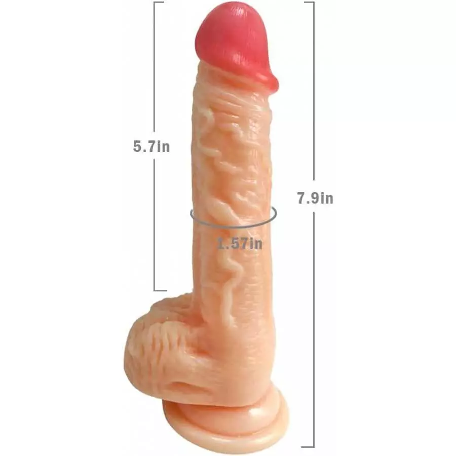 Vibrating Dildo Realistic Dildo with Bullet Vibrator Adult Sex Toy Suction Cup for Couple Women Lesbian Silicone Dildo for Sex G