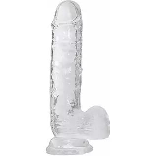 8 Inch Silicone Realistic Dildo, Big Dildo Feels Like Skin for Women with Strong Suction Cup for Hands-Free Play, Huge Penis- Bo