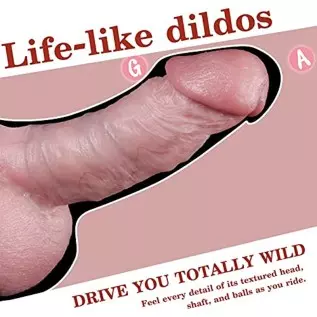 6.88 Inch Huge Thick Dildo with Suction Cup, Lifelike Liquid Silicone Dildos, Realistic and Soft Large Big Monster Dildo, Adult