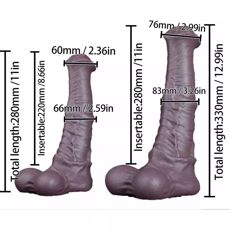 12 inch Realistic Horse Cock Dildo Silicone Giant Long Fantasy Big Dildos Mens Animal Massive Penis with Suction Cup girthy Dild