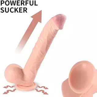 WEMAY 13 Inch Realistic Oversized Long Dildo Lifelike Huge Sex Toy with Powerful Suction Cup G Spot Flexible Big Dildos, 1.0 Cou WEMAY 13 Inch Realistic Oversized Long Dildo Lifelike Huge Sex Toy with Powerful Suction Cup G Spot Flexible Big Dildos, 1.0 Cou