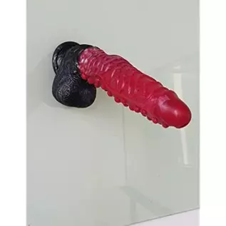 10inch Realistic Long Dragon Suction Cup Dildo, Thick Black Silicone Dildo Anal Adult Toys for Women Men and Couples
